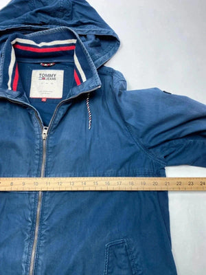 🧥 Tommy Jeans Hooded Jacket – Blue (Size XL)