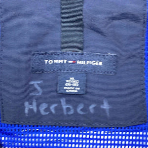 Navy White Red Tommy Hilfiger Jacket Women's XL