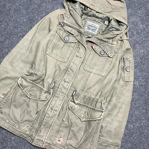 Dark Green Levi's Work Jacket Men's XS