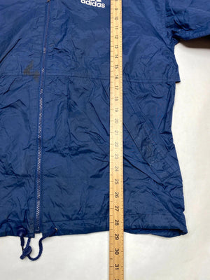 Vintage Adidas Navy Windbreaker Jacket – Size 174 / USA