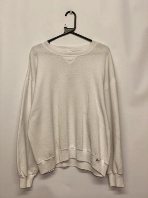 Russell Athletic White Crewneck Sweatshirt