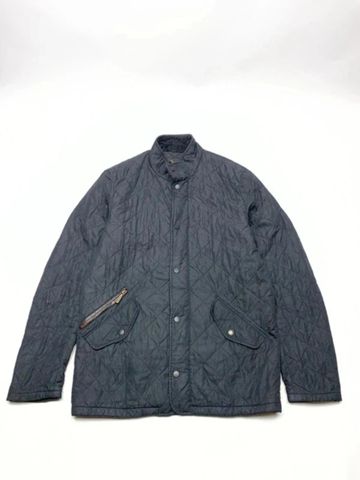Barbour Quilted Jacket Navy XS | Classic Heritage Country Jacket