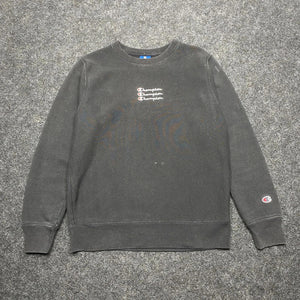 Black Champion Sweater Men's Small