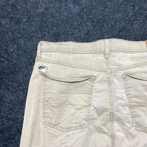 Beige Wrangler Straight Fit Trousers Women's W33