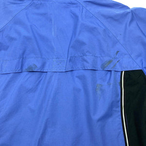 Blue and Black Reebok Windbreaker Women's Large