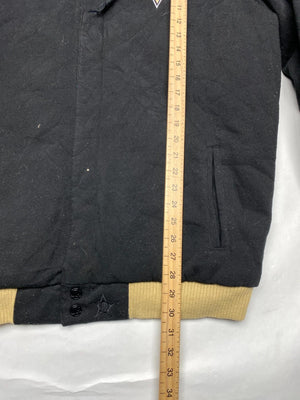 Vintage NHL Pittsburgh Penguins Hooded Jacket – Black/Yellow – Men’s XL