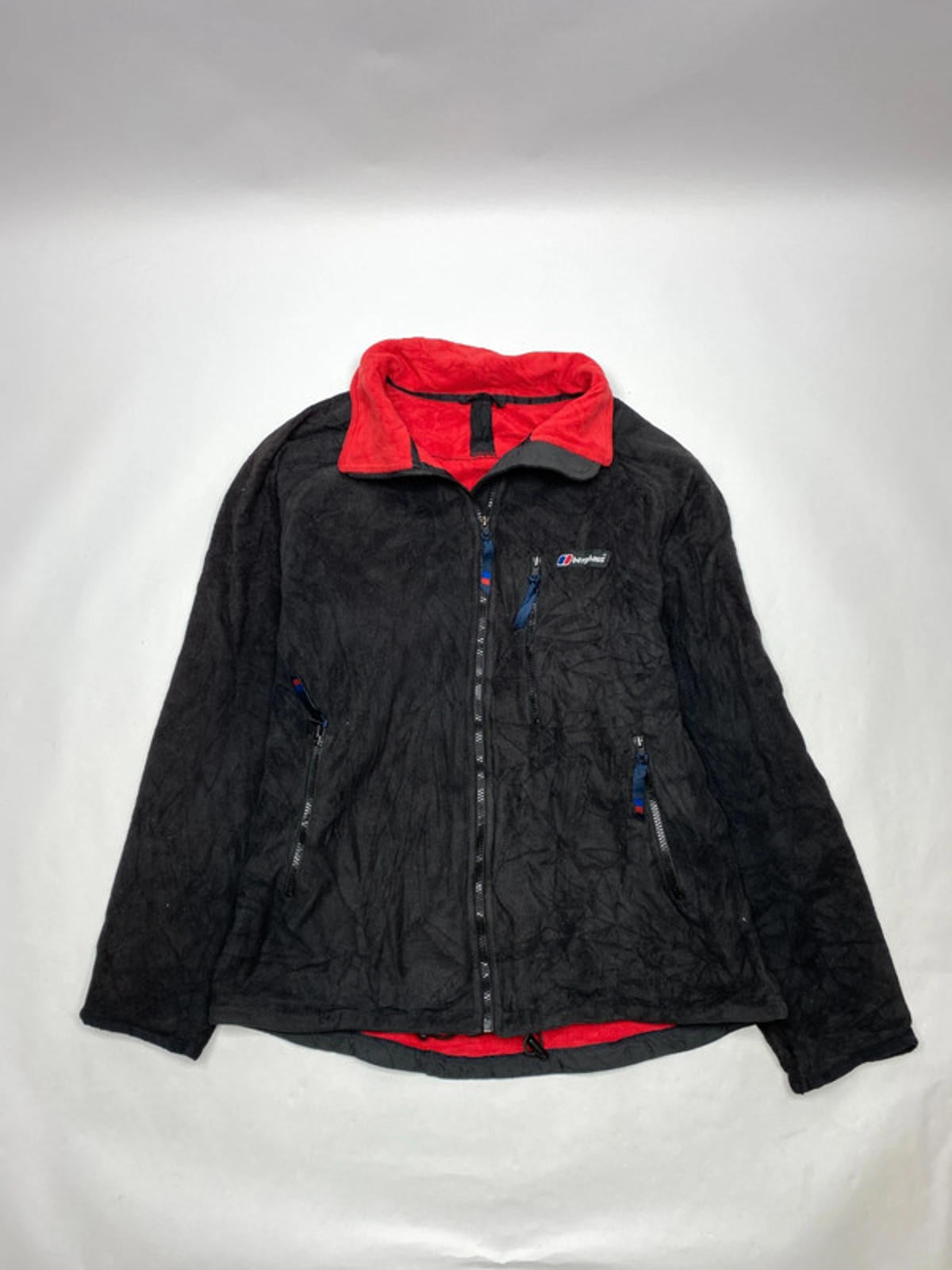 Berghaus Black & Red Full-Zip Fleece Jacket (Men’s L)