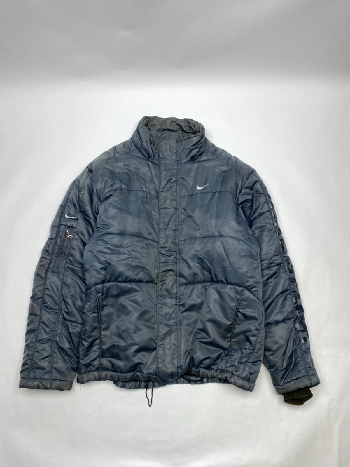 Vintage Nike Fit Dry Grey Puffer Jacket
