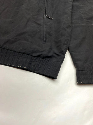 Adidas Vintage Black 3-Stripe Track Jacket (Men’s L / D5)