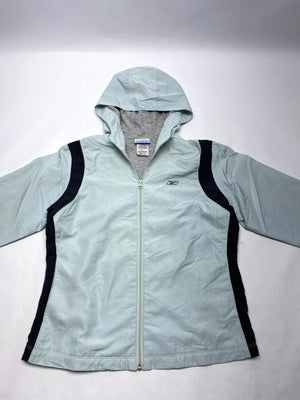 Reebok Women’s Light Mint Full-Zip Hooded Jacket