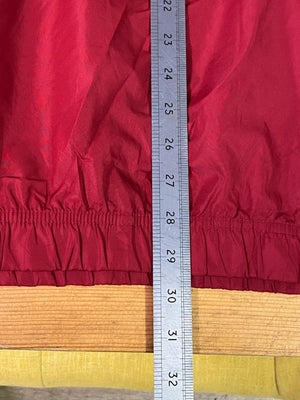 IZOD Golf Red Windbreaker Pullover