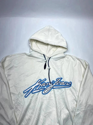 Kani Jeans Vintage Hoodie – White / Cream – Size 2XL