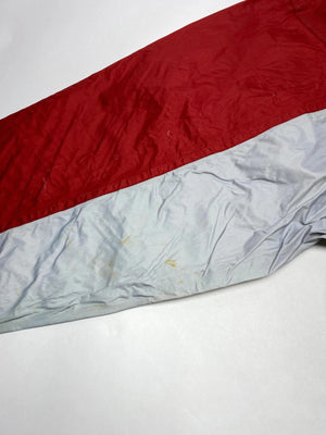 Adidas Red & Grey Windbreaker Jacket – Size L / 40