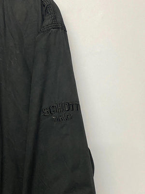 Schott NYC Army Type Windbreaker Jacket – Black (Men’s XL)