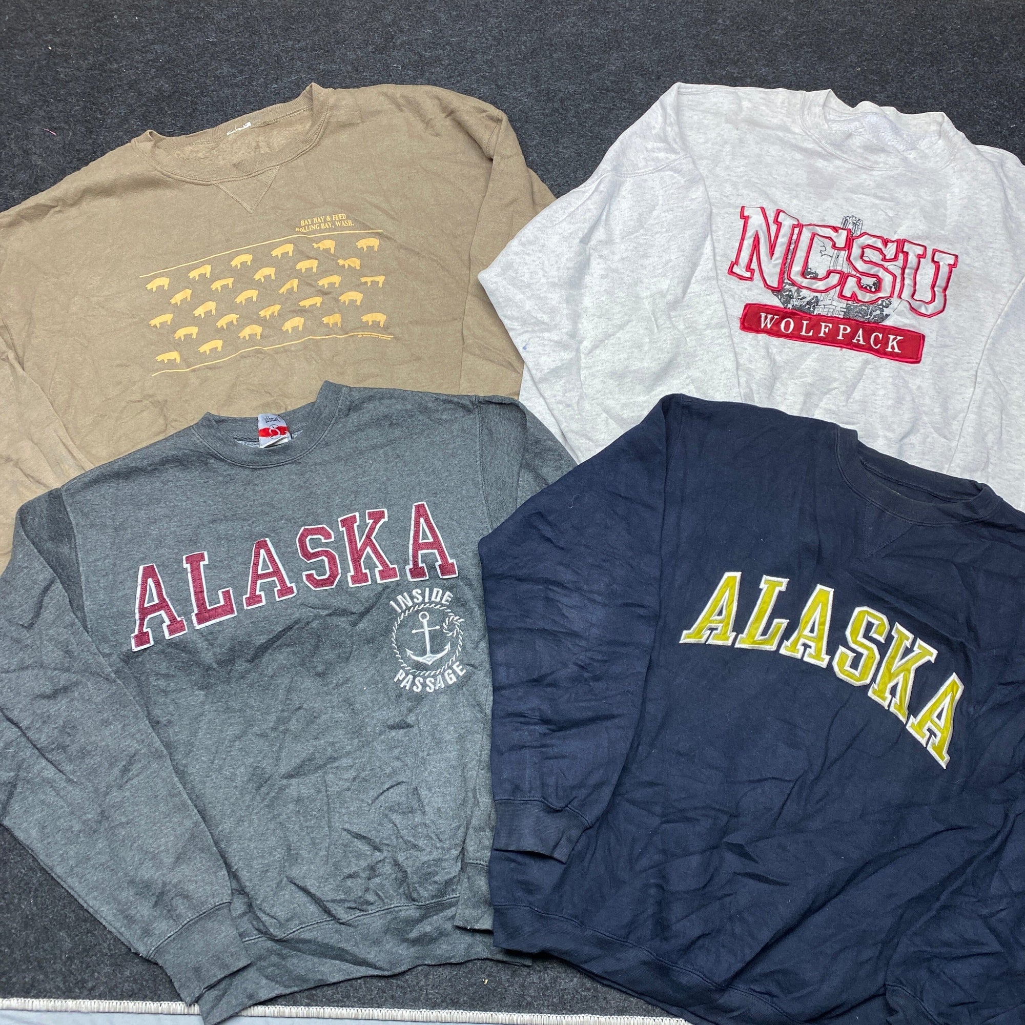 Great B Sweatshirt Hoodie Jumper Northern Pole Vintage Wholesale 