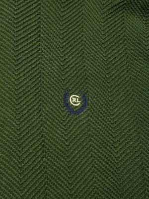 Green CHAPS Crew-neck Jumper Men's Small Northern Pole Vintage Wholesale 