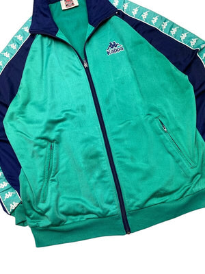 Green Kappa Windbreaker Men's Large Northern Pole Vintage Wholesale 