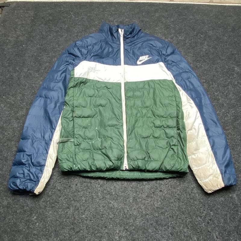 Green Nike Puffer Jacket Men's Medium Northern Pole Vintage Wholesale 