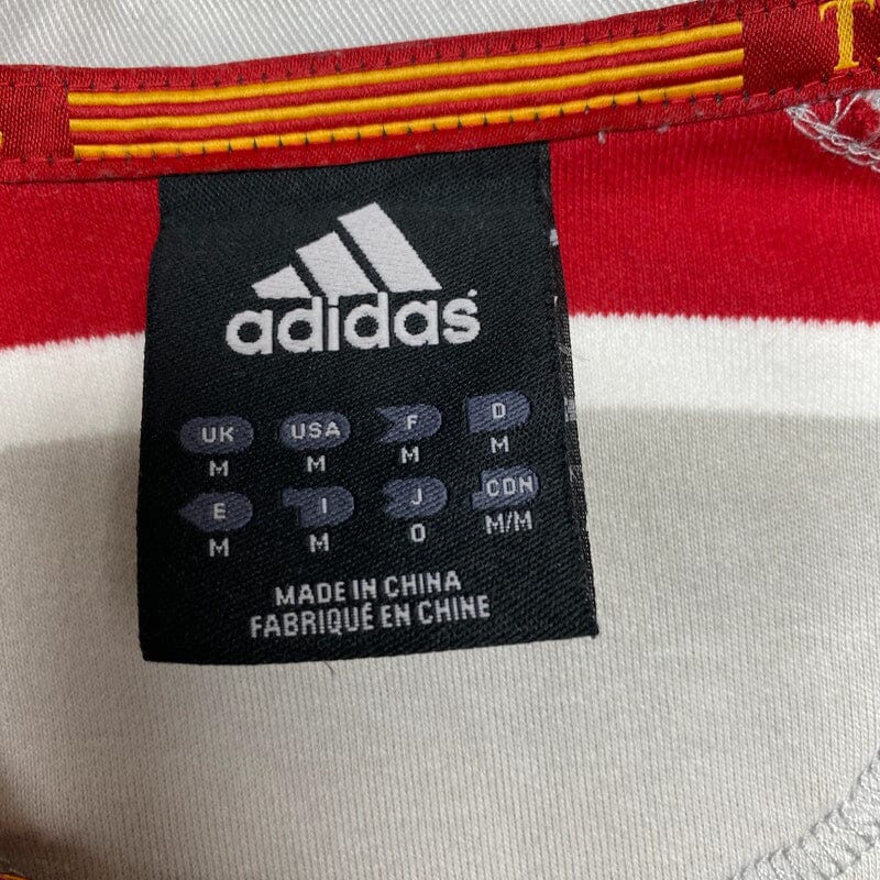 Grey Adidas The Lions Long Sleeve Polo-shirt Men's Medium Northern Pole Vintage Wholesale 