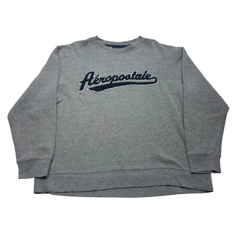 Grey Aeropostale Sweatshirt Men's Large Northern Pole Vintage Wholesale 
