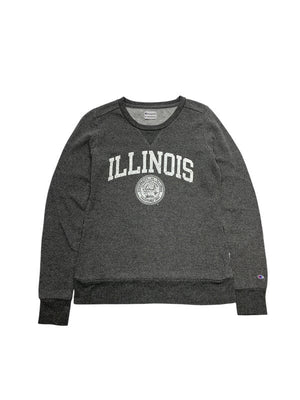 Grey Champion Print Sweatshirt Men's Small Northern Pole Vintage Wholesale 