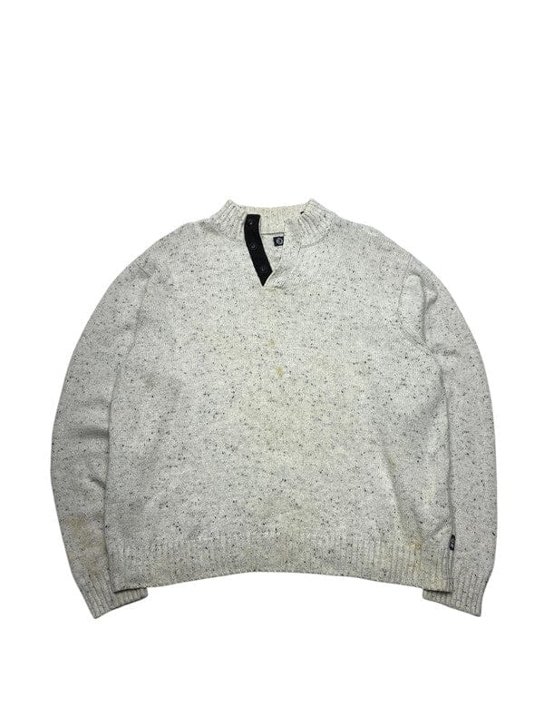 Grey CHAPS Button-up Jumper Men's XL Northern Pole Vintage Wholesale 