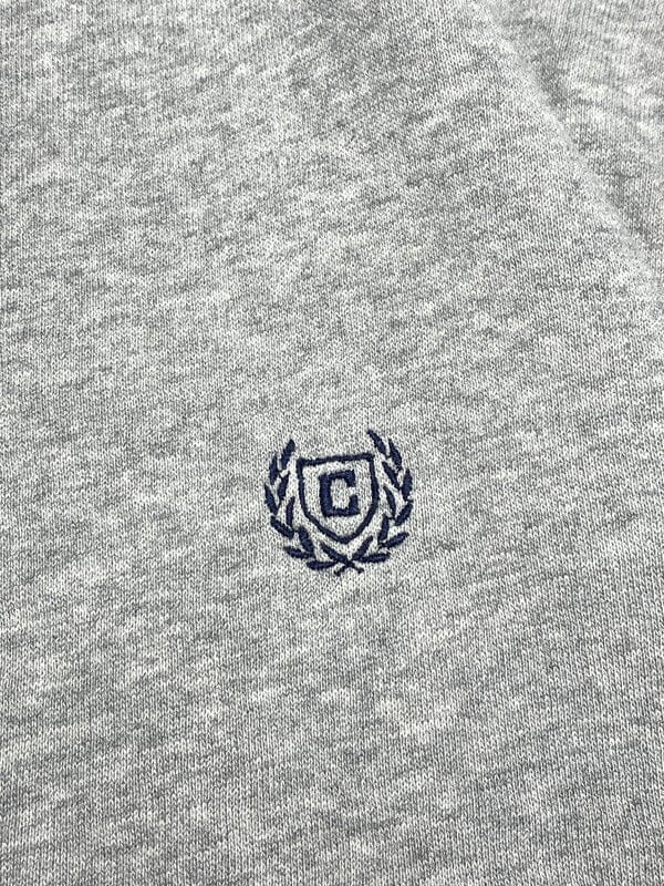 Grey CHAPS Chest Logo Sweatshirt Men's Medium Northern Pole Vintage Wholesale 