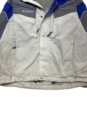 Grey Columbia 3-in-1 Jacket Men's Medium Northern Pole Vintage Wholesale 