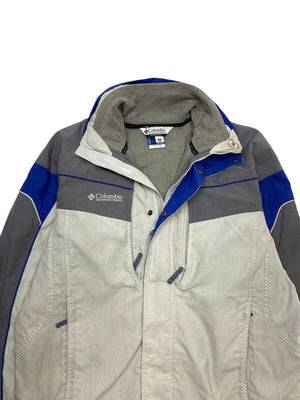 Grey Columbia 3-in-1 Jacket Men's Medium Northern Pole Vintage Wholesale 