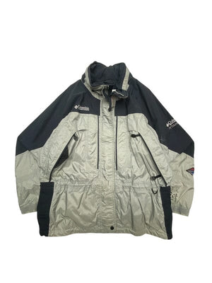 Grey Columbia Ski Jacket Men's Large Northern Pole Vintage Wholesale 