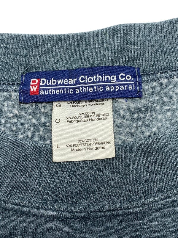 Grey Dubwear Badge Sweatshirt Men's Large Northern Pole Vintage Wholesale 