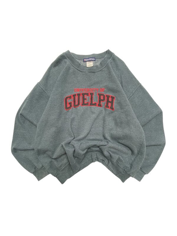 Grey Dubwear Badge Sweatshirt Men's Large Northern Pole Vintage Wholesale 