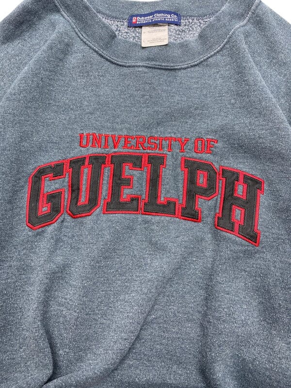 Grey Dubwear Badge Sweatshirt Men's Large Northern Pole Vintage Wholesale 