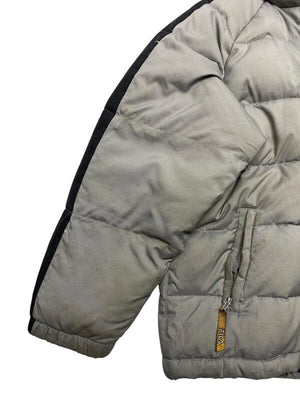 Grey FILA Puffer Jacket Men's Medium Northern Pole Vintage Wholesale 