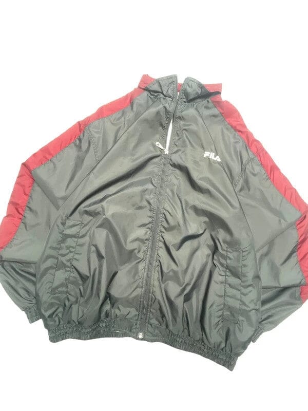 Grey FILA Windbreaker Men's XL Northern Pole Vintage Wholesale 