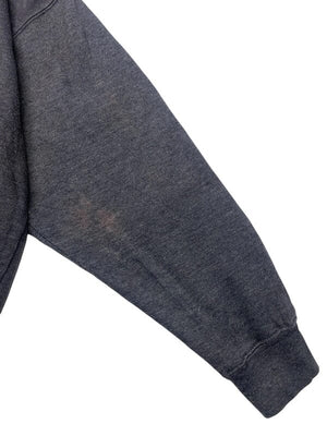 Grey Graphic Print Hoodie Men's Large Northern Pole Vintage Wholesale 