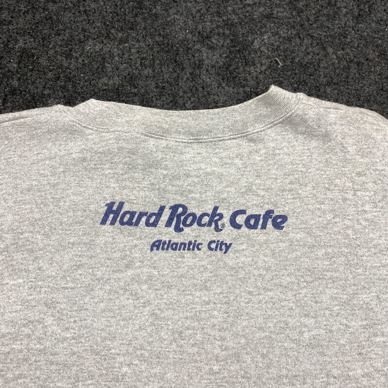 Grey Hard Rock Cafe Sweatshirt Men's XL Northern Pole Vintage Wholesale 