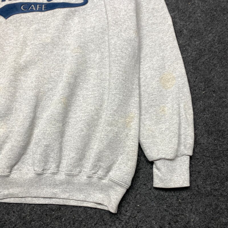 Grey Hard Rock Cafe Sweatshirt Men's XL Northern Pole Vintage Wholesale 