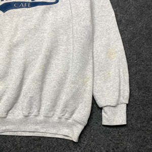 Grey Hard Rock Cafe Sweatshirt Men's XL Northern Pole Vintage Wholesale 