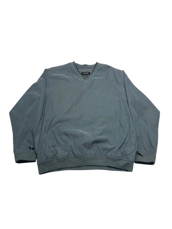 Grey Izod Windbreaker Men's XL Northern Pole Vintage Wholesale 
