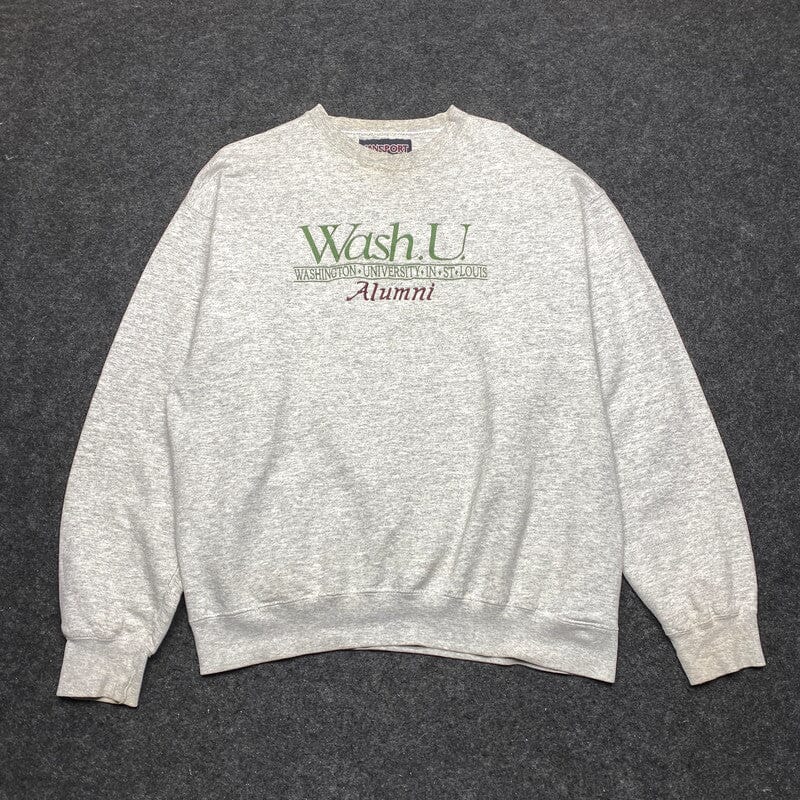 Grey Jansport Sweatshirt XL Northern Pole Vintage Wholesale 