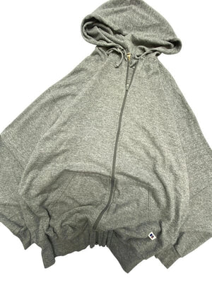 Grey l.l. bean zip-through hoodie women's xl Northern Pole Vintage Wholesale 