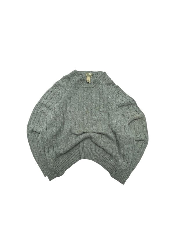 Grey L.L.Bean Knitwear Sweater Men's XXL Northern Pole Vintage Wholesale 