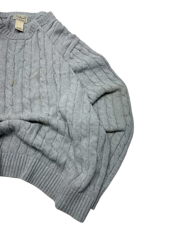 Grey L.L.Bean Knitwear Sweater Men's XXL Northern Pole Vintage Wholesale 
