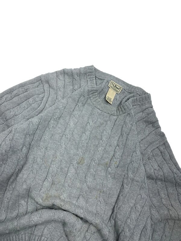 Grey L.L.Bean Knitwear Sweater Men's XXL Northern Pole Vintage Wholesale 