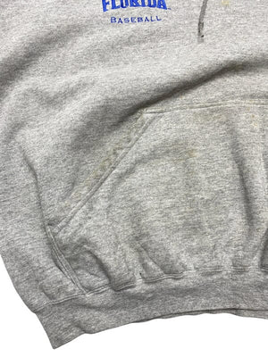 Grey Nike Embroidery Hoodie Men's XL Northern Pole Vintage Wholesale 