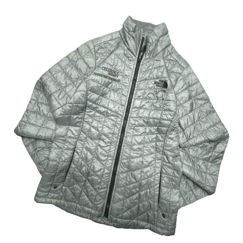Grey North Face Jacket Women's Small Northern Pole Vintage Wholesale 