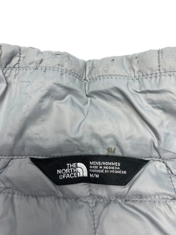 Grey North Face Quilted Jacket Men's medium Northern Pole Vintage Wholesale 