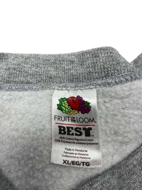 Grey NY Embroidery Sweatshirt Men's XL Northern Pole Vintage Wholesale 