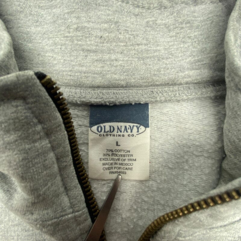 Grey Old Navy Quarter zip Men's Large Northern Pole Vintage Wholesale 